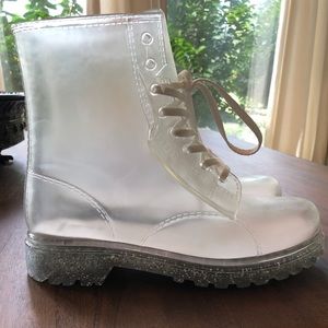 Forever 21 Glitter Boots